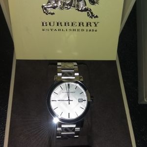 City Burberry watch. Mens